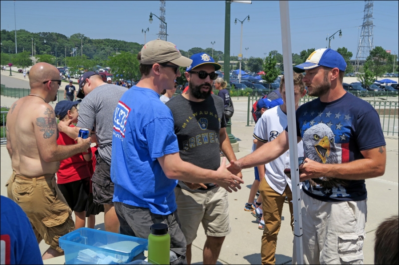 Milwaukee Brewers Military Appreciation Day