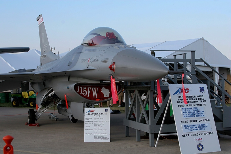 U.S. Air Force F-16C Jet Fighter