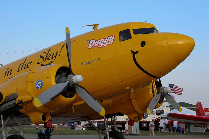 DC-3 Parachute Jump Plane "Duggy" N1XP