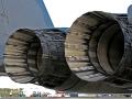 U.S. Air Force F-16C Jet Fighter Engine Exhausts