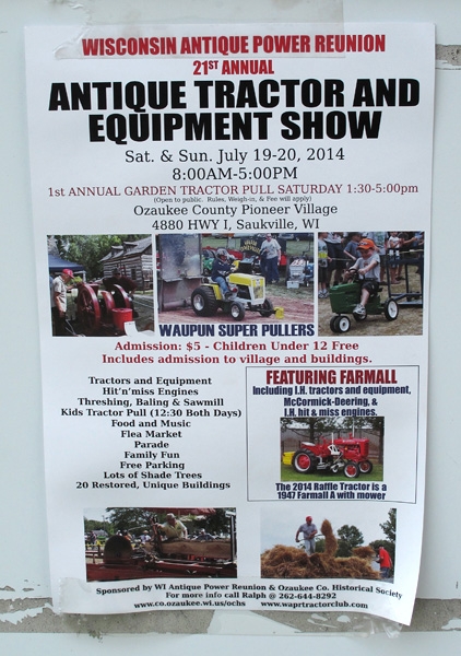 Wisconsin Antique Power Reunion Tractor Show (2014)