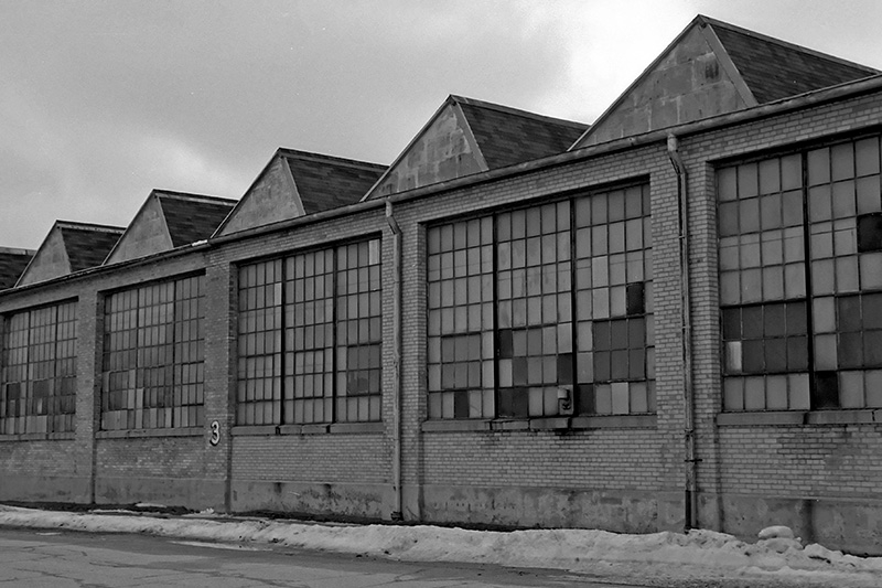 Kahlenberg Factory Wall - Two Rivers, WI