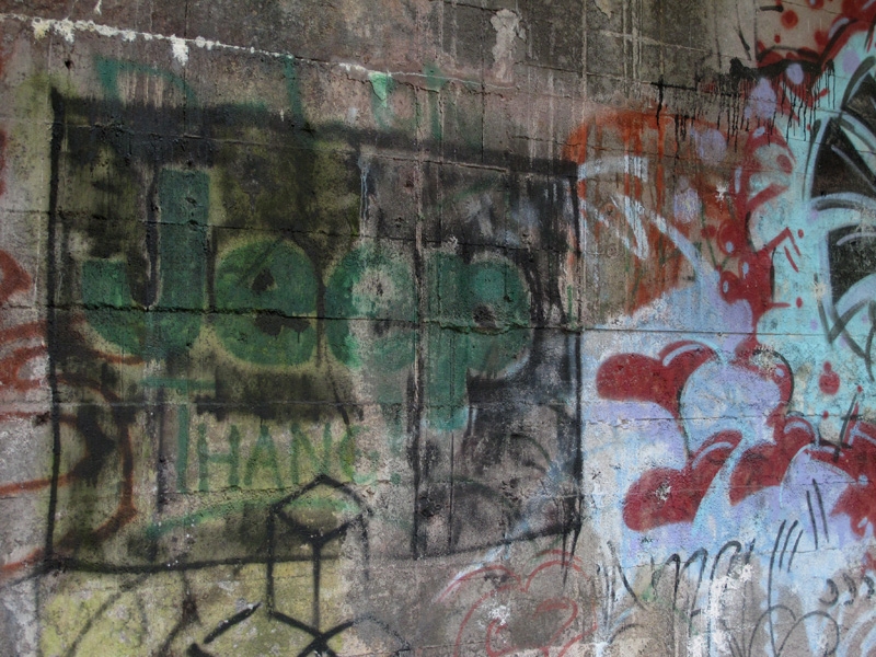 Yooper Graffiti inside the Quincy Reclamation Plant