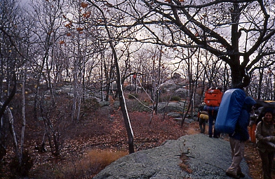Backpacking in Harriman State Park, NY