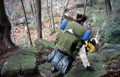 Backpacking in Harriman State Park, NY