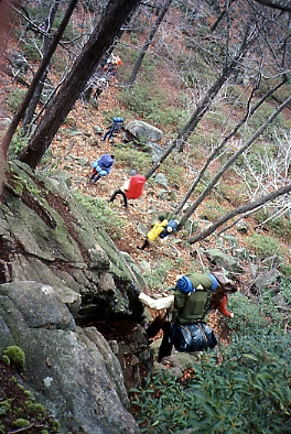 Backpacking in Harriman State Park, NY