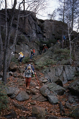 Backpacking in Harriman State Park, NY