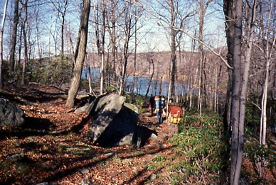 Backpacking in Harriman State Park, NY