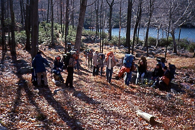 Backpacking in Harriman State Park, NY