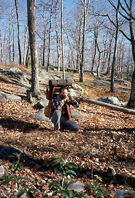 Backpacking in Harriman State Park, NY