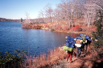 Backpacking in Harriman State Park, NY