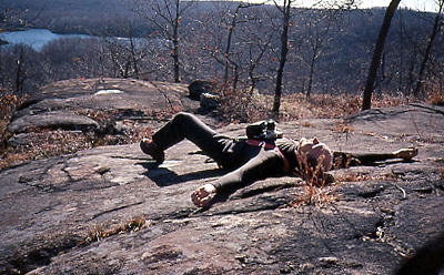 Backpacking in Harriman State Park, NY