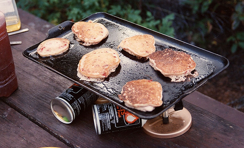 Thimbleberry pancake breakfast