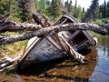 Abandoned boat - Chippewa Harbor