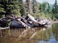 Abandoned boat - Chippewa Harbor