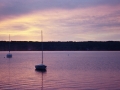 Sunrise in Houghton on day of departure
