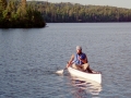 Out for an evening paddle in Tobin Harbor