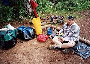 In Camp at Chickenbone Lake