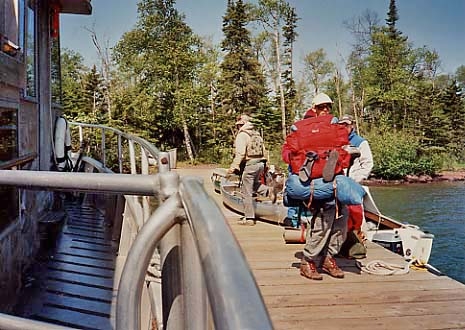 Malone Bay Passenger Pickup