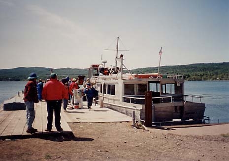 Unloading at Grand Portage