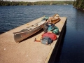Chippewa Harbor Dock - Ready to Leave