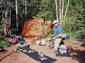 Making Breakfast at Wood Lake