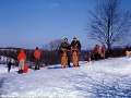 Sledding at Kensington Park