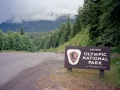 Olympic National Park Entrance Sign