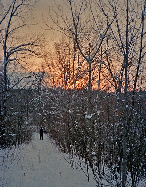 Winter Camping in Wisconsin