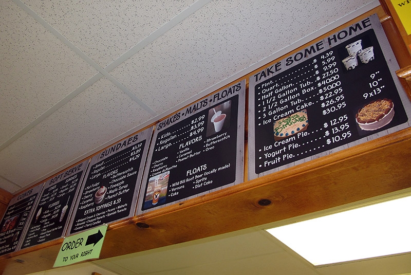 Visiting Moomer's Ice Cream Shop in Traverse City