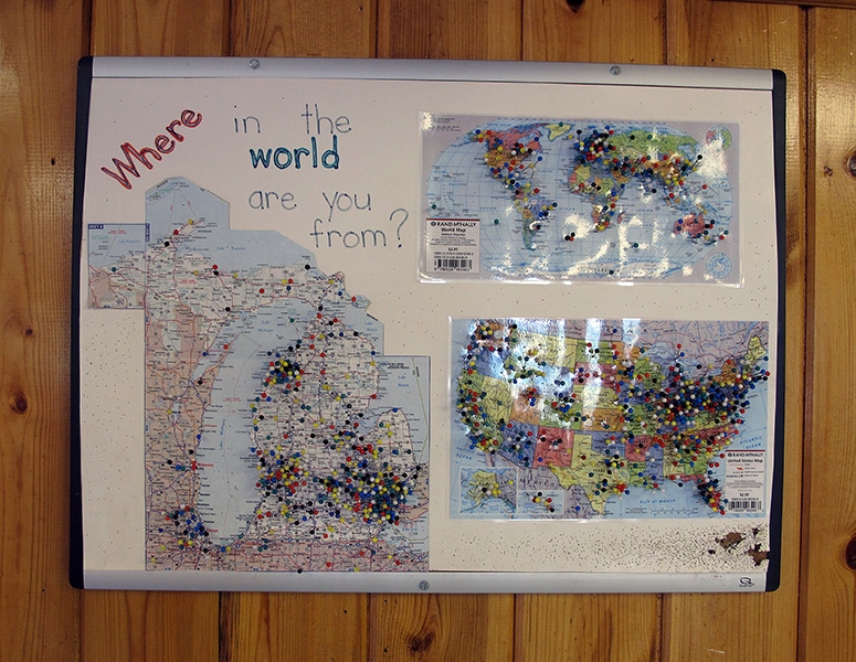 Visiting Moomer's Ice Cream Shop in Traverse City