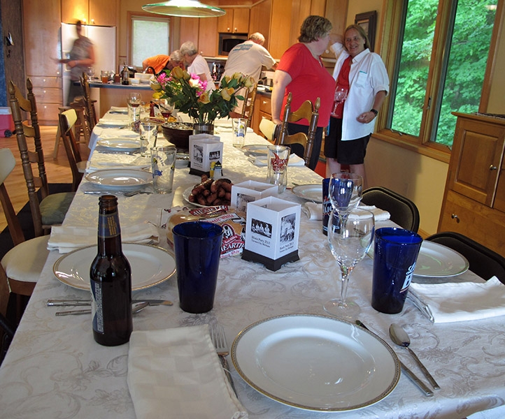 Block Family Reunion 2013 - Main Table