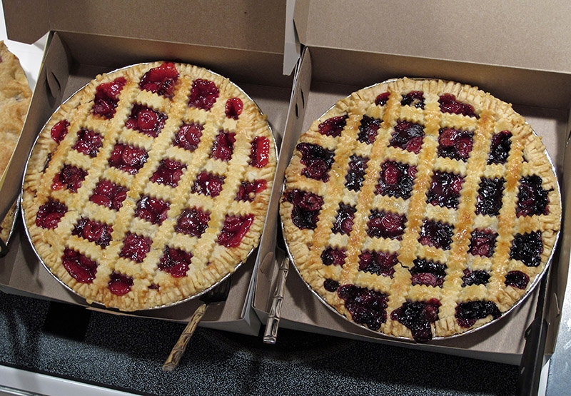 Cherry pies