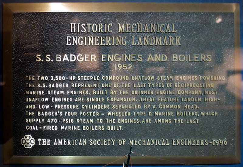 S.S. Badger car ferry - Phil's ride home