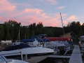 Sunset at Lake Leelenau Boat Club
