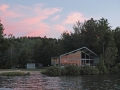 Sunset at Lake Leelenau Boat Club