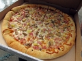 Pizza for lunch at the Red House