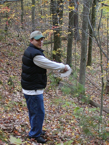 Scott scattering Dad's ashes