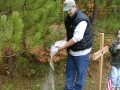 Scott scattering Dad's ashes