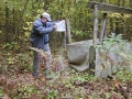 Phil scattering Dad's ashes