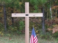 Dad's memorial cross