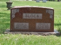 Grave site - Henry & Jessie Block