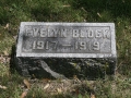 Evelyn Block gravestone