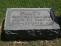 Piatt gravestone