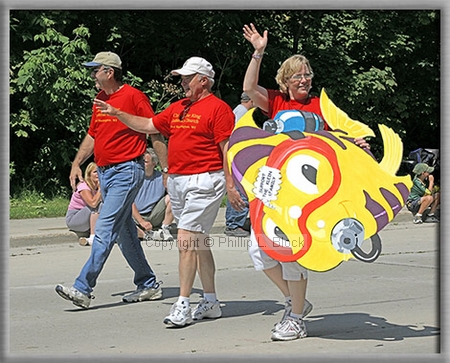 Marching for Christ the King Lutheran Church