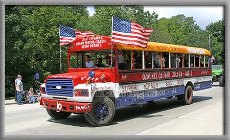 Demolition Derby Bus