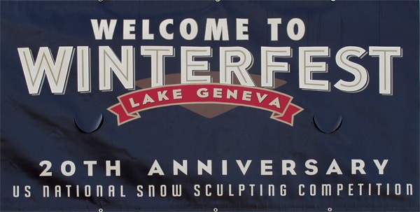 U.S. National Snow Sculpting Competition - Lake Geneva, WI