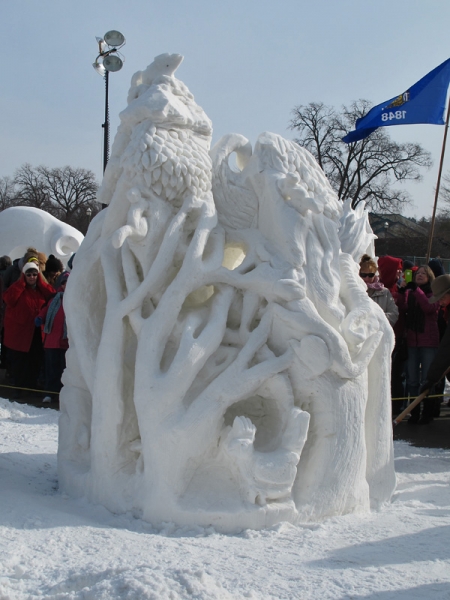 U.S. National Snow Sculpting Competition - Lake Geneva, WI