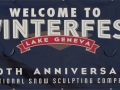 U.S. National Snow Sculpting Competition - Lake Geneva, WI